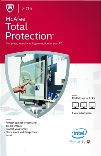 McAfee Total Protection 3-PC Premium Edition