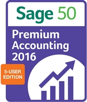 Sage 50 Premium Accounting 2016 5-User