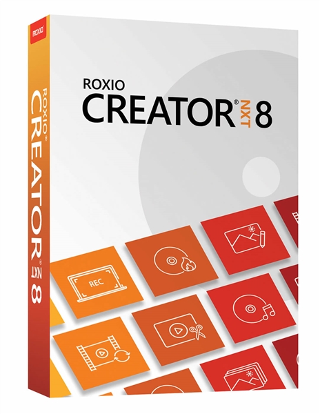 Roxio Creator NXT 8 for Windows (Retail Box)