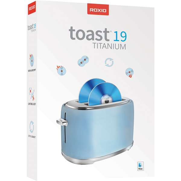 Roxio Toast 19 Titanium for Mac (Retail Box)